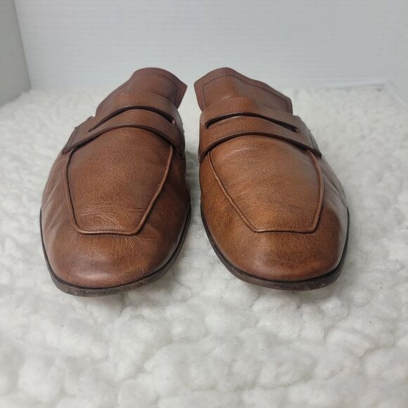 Berluti Lorenzo Mens Slip On Mule Size 9 Calf Brown Leather Backless Shoes main image 5